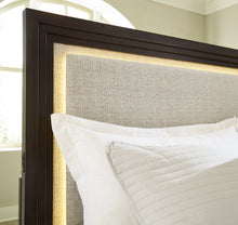 Load image into Gallery viewer, Neymorton Queen Upholstered Panel Bed
