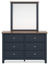 Load image into Gallery viewer, Landocken Twin Panel Bed with Mirrored Dresser and Nightstand
