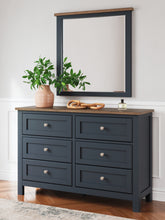 Load image into Gallery viewer, Landocken Twin Panel Bed with Mirrored Dresser and Nightstand
