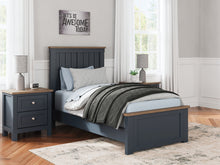 Load image into Gallery viewer, Landocken Twin Panel Bed with Mirrored Dresser and 2 Nightstands

