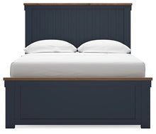 Load image into Gallery viewer, Landocken Full Panel Bed with Mirrored Dresser and 2 Nightstands
