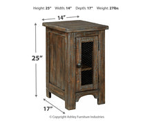 Load image into Gallery viewer, Danell Ridge Chair Side End Table

