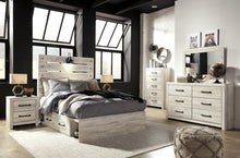 Load image into Gallery viewer, Cambeck  Panel Bed With 4 Storage Drawers
