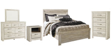 Load image into Gallery viewer, Bellaby  Panel Bed With Mirrored Dresser, Chest And Nightstand
