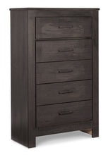 Load image into Gallery viewer, Brinxton Queen/Full Panel Headboard with Mirrored Dresser, Chest and 2 Nightstands
