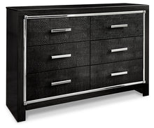 Load image into Gallery viewer, Kaydell Queen Panel Bed with Storage with Dresser

