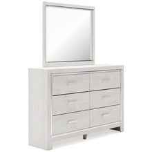 Load image into Gallery viewer, Altyra King Panel Bed with Mirrored Dresser
