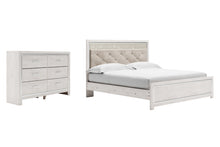 Load image into Gallery viewer, Altyra King Panel Bed with Dresser

