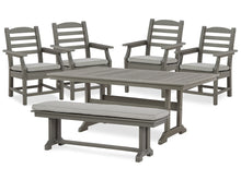 Load image into Gallery viewer, Visola Outdoor Dining Table and 4 Chairs and Bench
