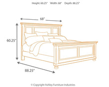 Load image into Gallery viewer, Porter  Panel Bed With Dresser

