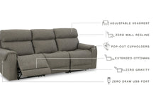Load image into Gallery viewer, Starbot 3-Piece Power Reclining Sectional Sofa
