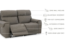 Load image into Gallery viewer, Starbot 2-Piece Power Reclining Sectional Loveseat
