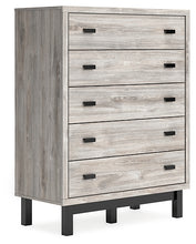 Load image into Gallery viewer, Vessalli Five Drawer Wide Chest
