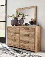 Load image into Gallery viewer, Hyanna Full Panel Bed with Storage with Mirrored Dresser
