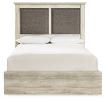 Load image into Gallery viewer, Cambeck Queen Upholstered Panel Storage Bed
