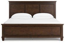 Load image into Gallery viewer, Danabrin California King Panel Bed with Mirrored Dresser
