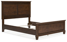 Load image into Gallery viewer, Danabrin Queen Panel Bed with Mirrored Dresser and Chest
