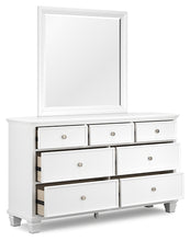Load image into Gallery viewer, Fortman Full Panel Bed with Mirrored Dresser and Nightstand
