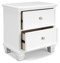 Load image into Gallery viewer, Fortman Full Panel Bed with Mirrored Dresser and Nightstand
