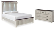 Load image into Gallery viewer, Darborn Queen Panel Bed with Dresser
