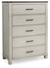 Load image into Gallery viewer, Darborn Queen Panel Bed with Mirrored Dresser, Chest and 2 Nightstands
