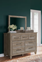 Load image into Gallery viewer, Yarbeck King Panel Bed with Mirrored Dresser and Chest

