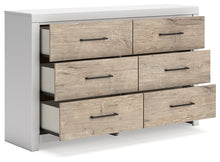 Load image into Gallery viewer, Charbitt Full Panel Bed with Dresser
